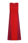 Binnie Dress In Foxglove Rosa