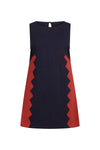 Binnie Mini Dress In Foxglove