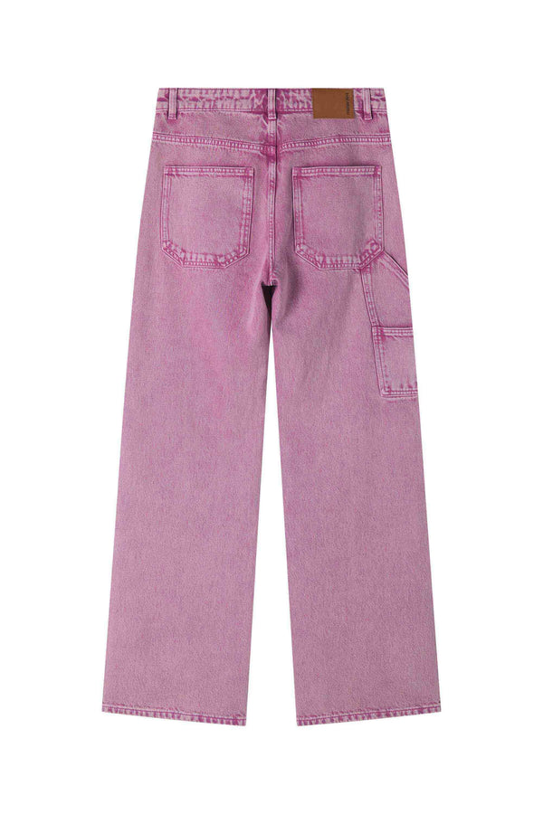 Boyfriend Jeans In Berry Denim