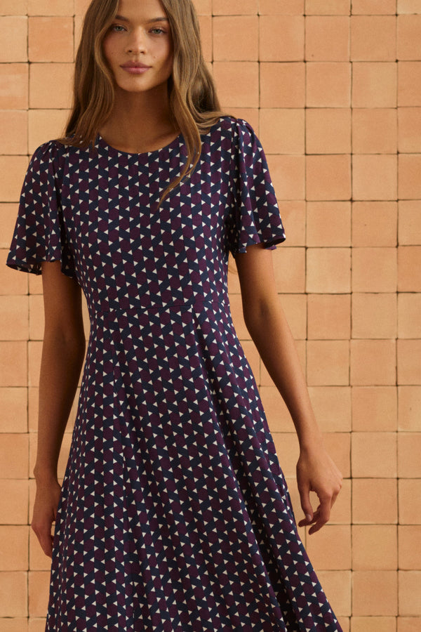 Brydie Dress In Yarrow