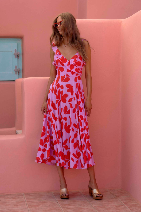 Camille Dress In Viva
