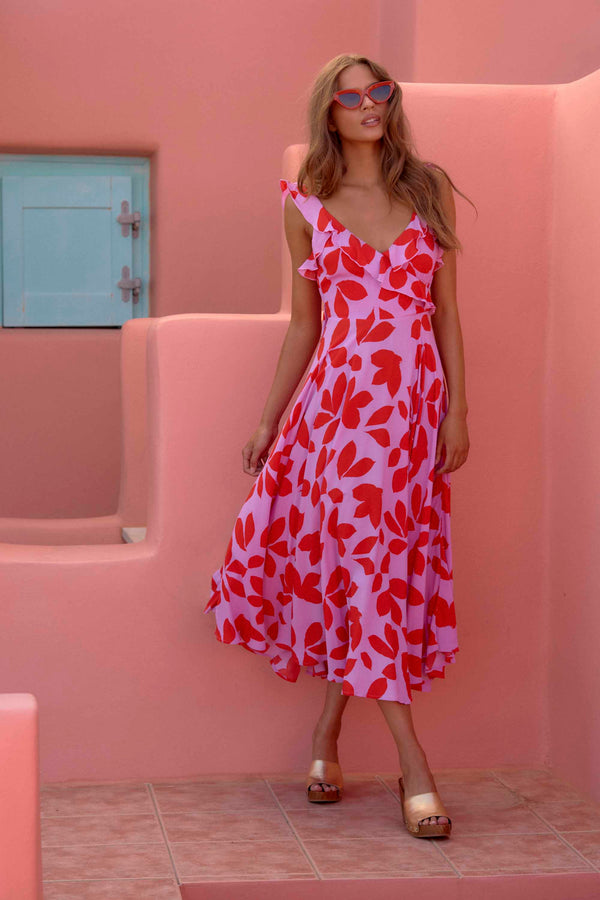 Camille Dress In Viva