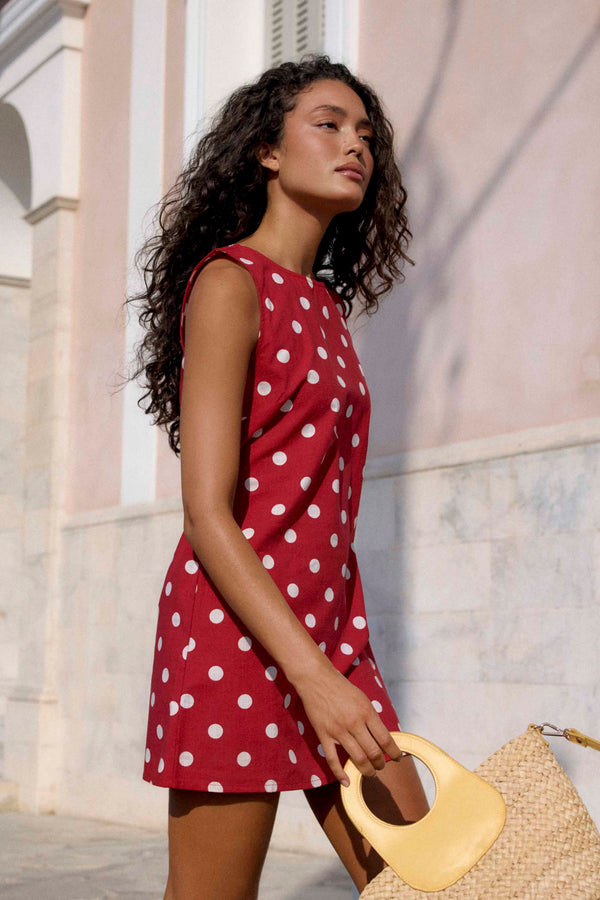 Candy Dress In Chilli