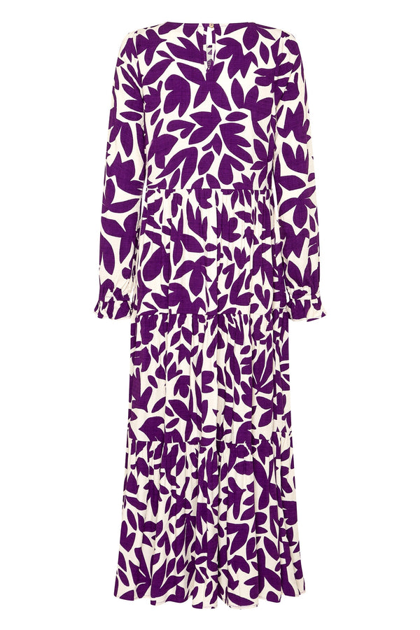 Millie Dress In Grape Leaf