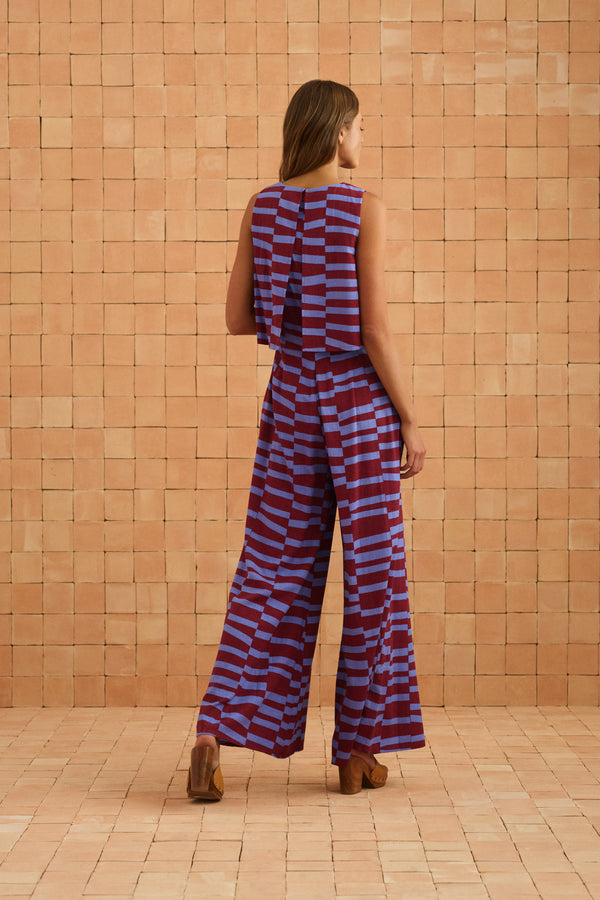 Charlie Jumpsuit In Sea Holly