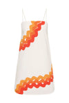 Clara Dress In Sunburst Ric Rac