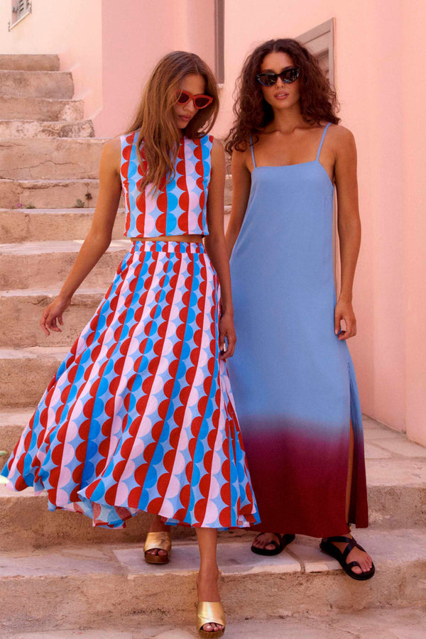 Clara Maxi Dress In Haze