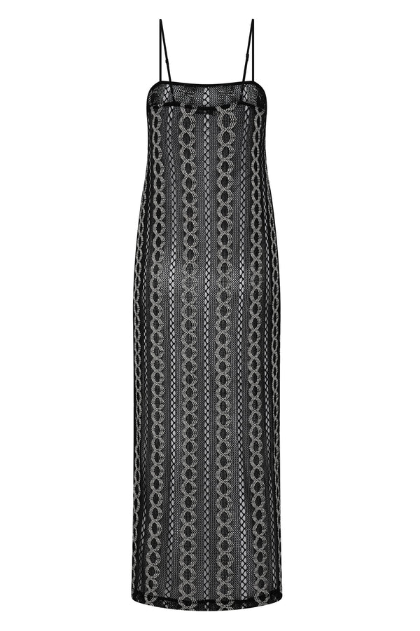 Clara Maxi Dress In Moonlight
