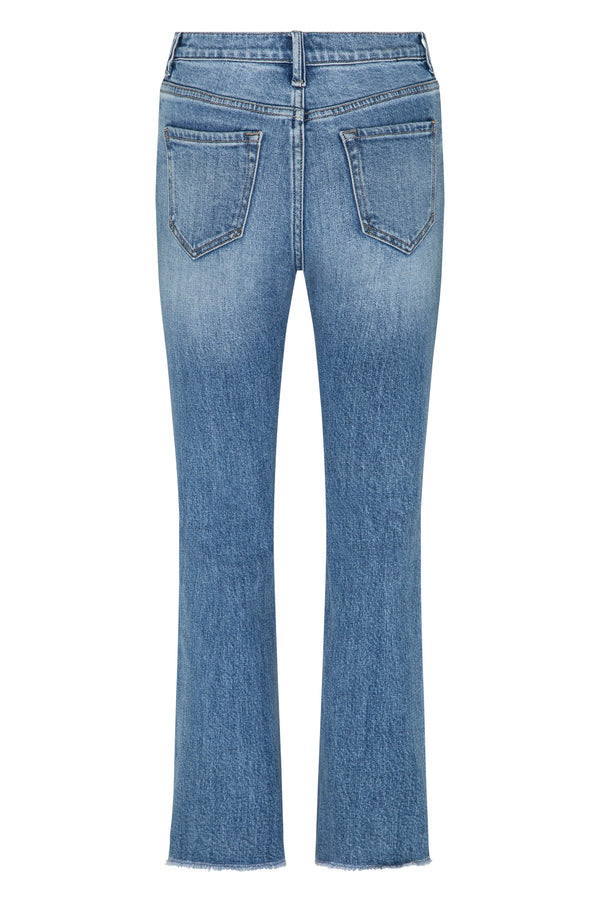 Clover Jeans In Slate Blue