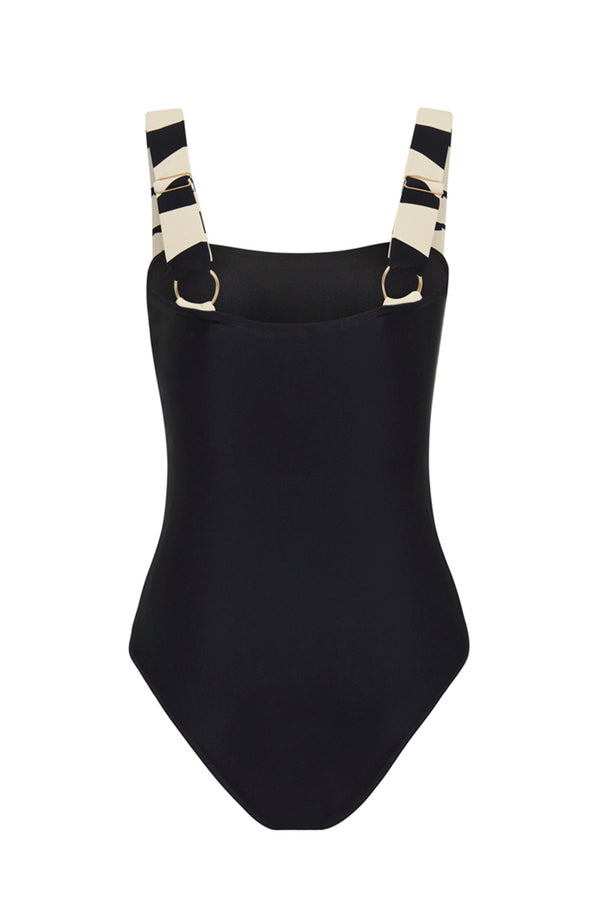 Daisy One Piece In Noir Palm