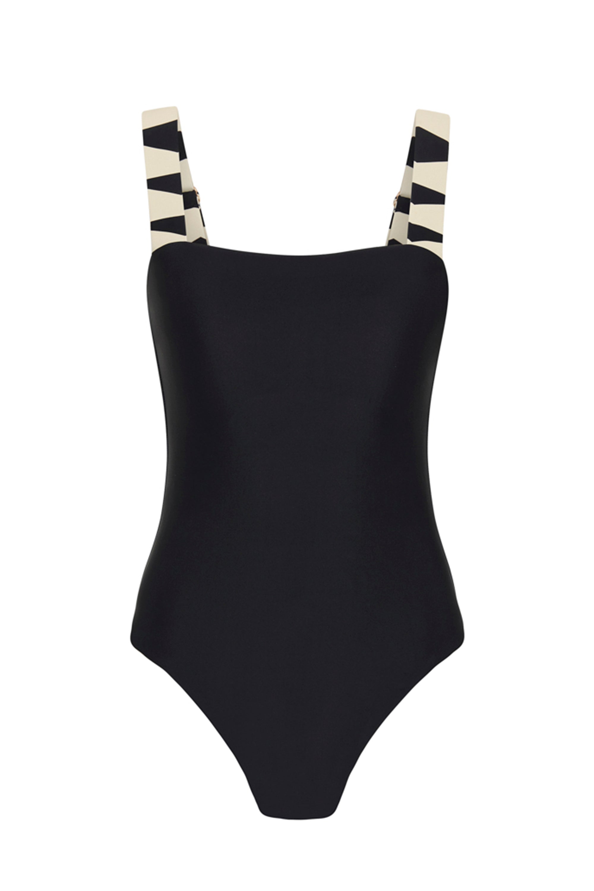 Daisy One Piece In Noir Palm – Mister Zimi