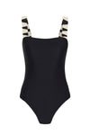 Daisy One Piece In Noir Palm