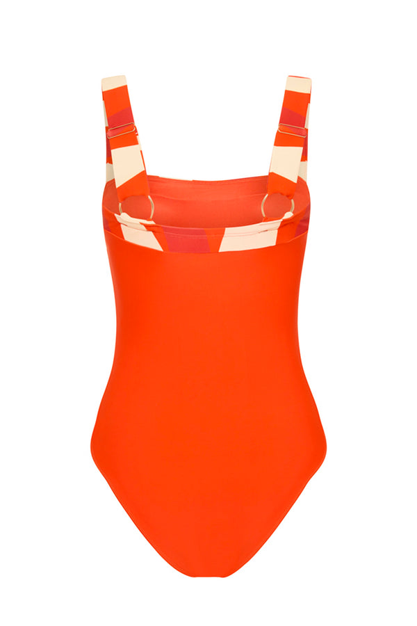 Daisy One Piece In Sunset Palm