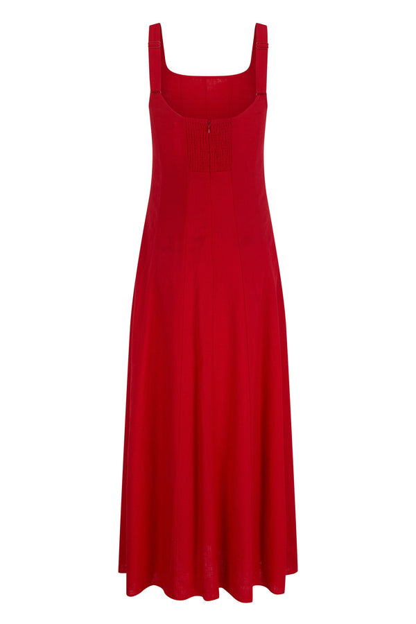 Daphne Dress In Poppy