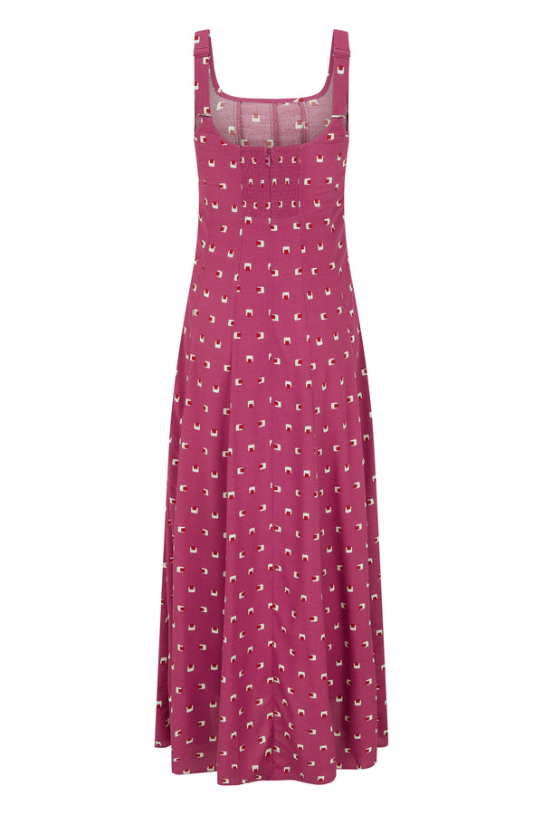 Daphne Dress In Tamarillo