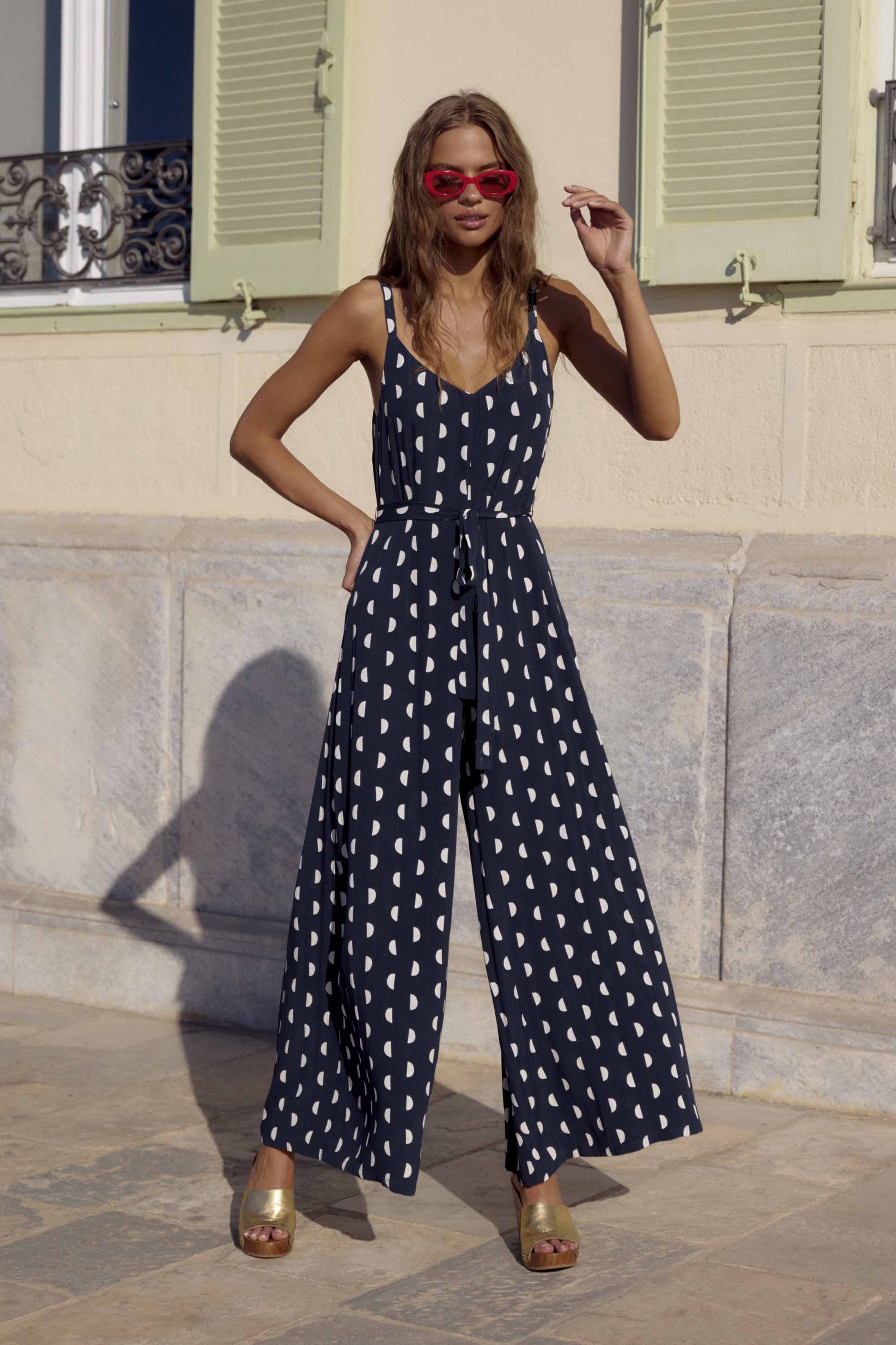 Delilah Jumpsuit In Lune – Mister Zimi