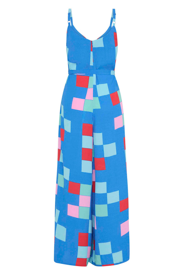 Delilah Jumpsuit In Bora Bora
