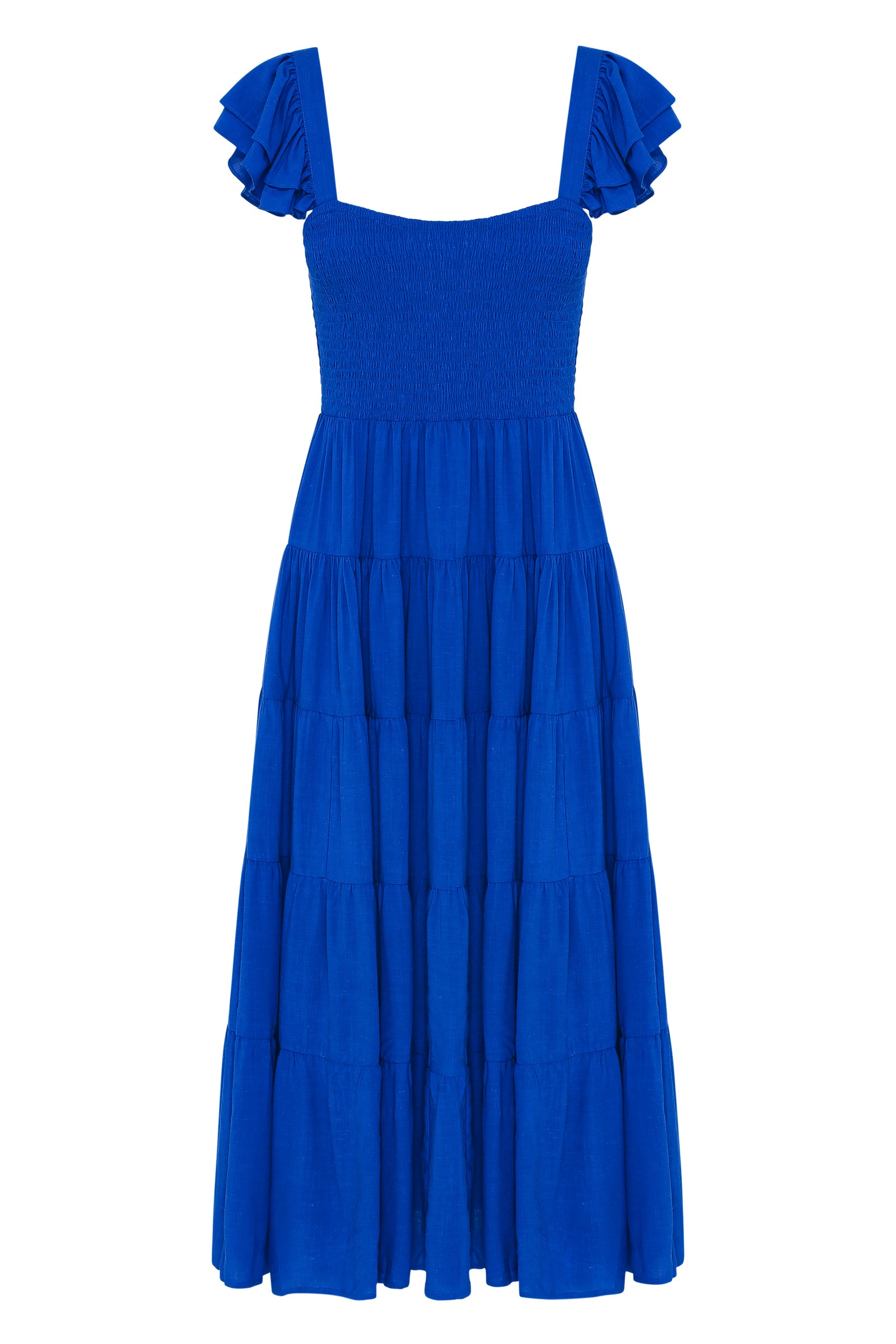 Ebony Dress In Cobalt Blue Mister Zimi