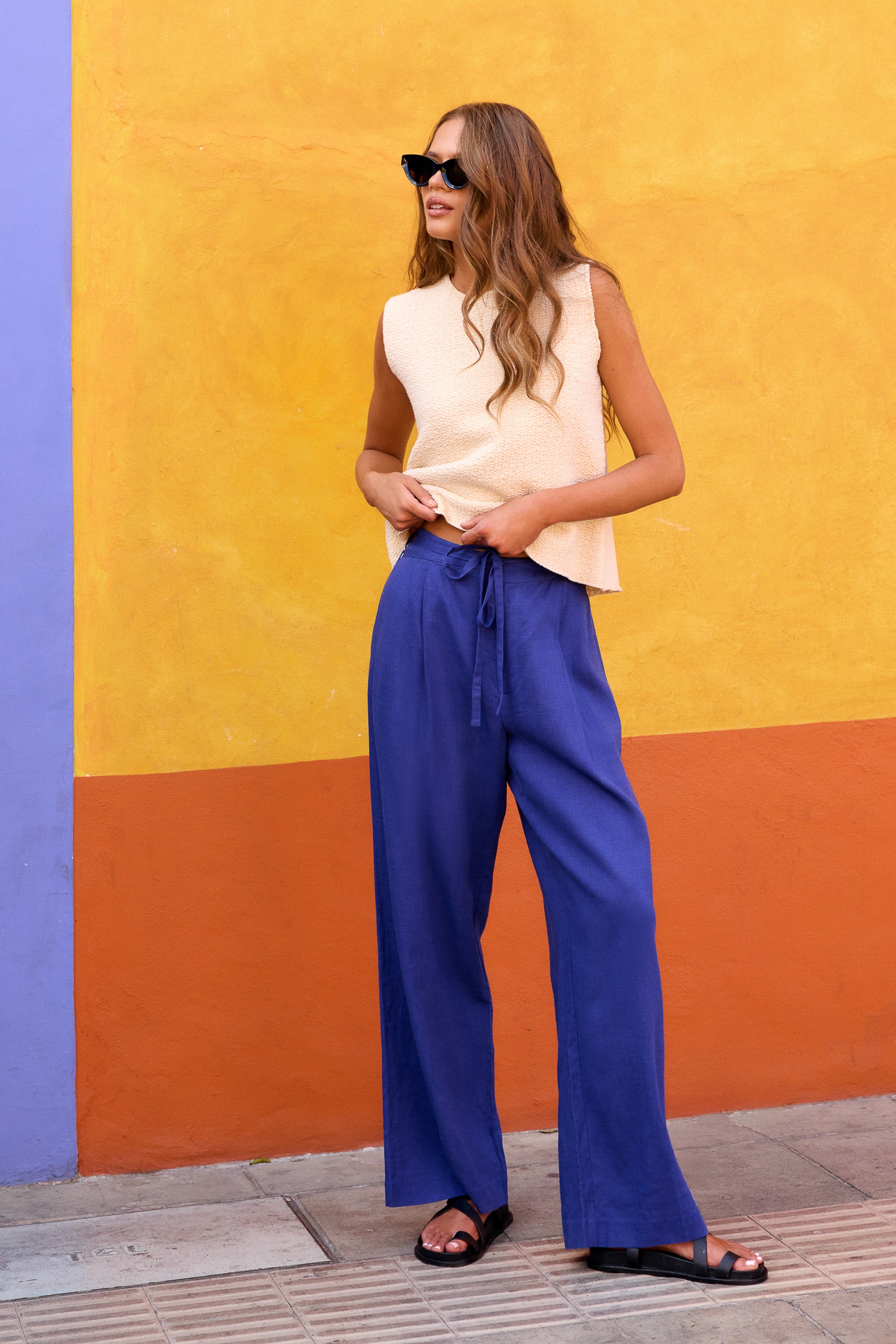 Nova Pants In Royal Blue – Mister Zimi