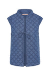 Esme Vest In Antique Blue