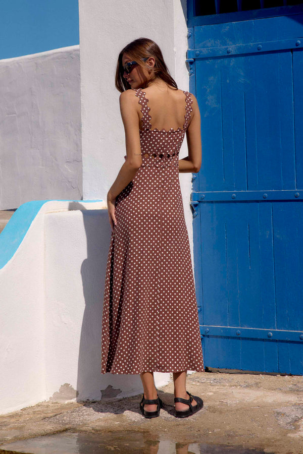 Evelyn Dress In Sokolata