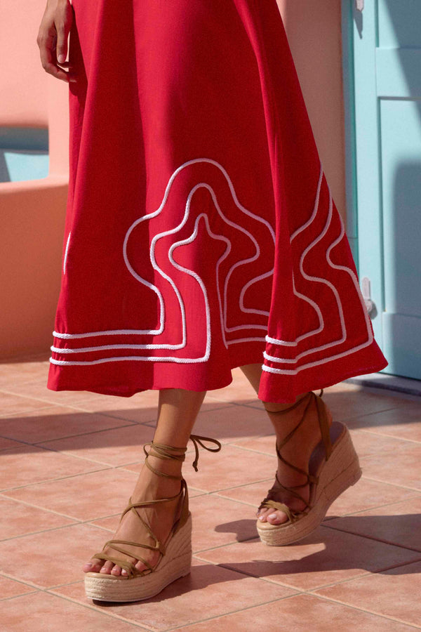 Evita Wedge In Sand