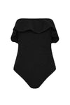 Farrah Frill One Piece In Black