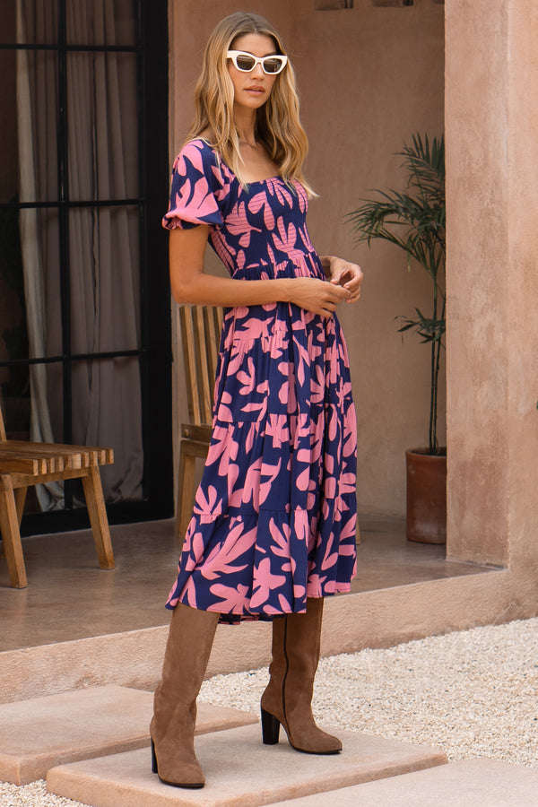 Fleur Dress In Elm