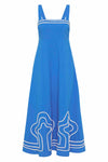 Iris Dress In Blu