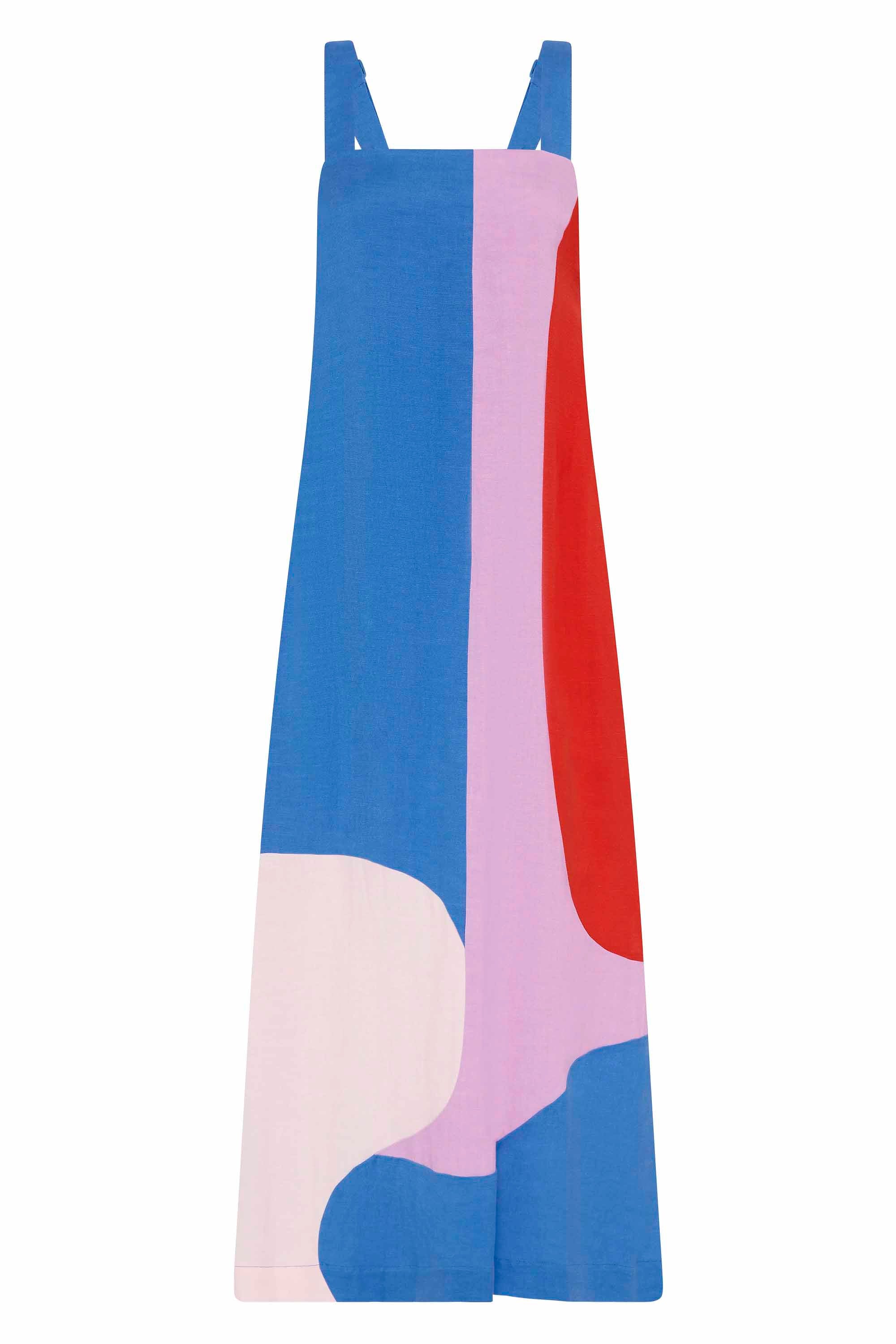 Lili Dress In Azuro – Mister Zimi