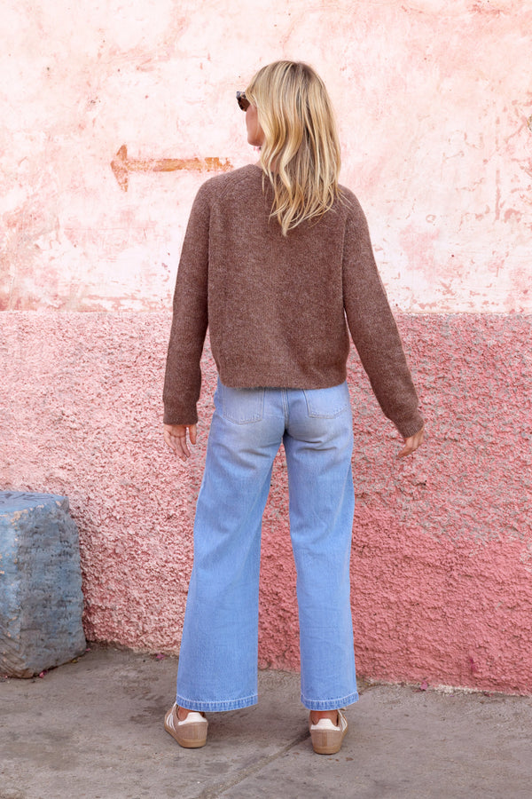 Gertie Cardigan In Chocolate