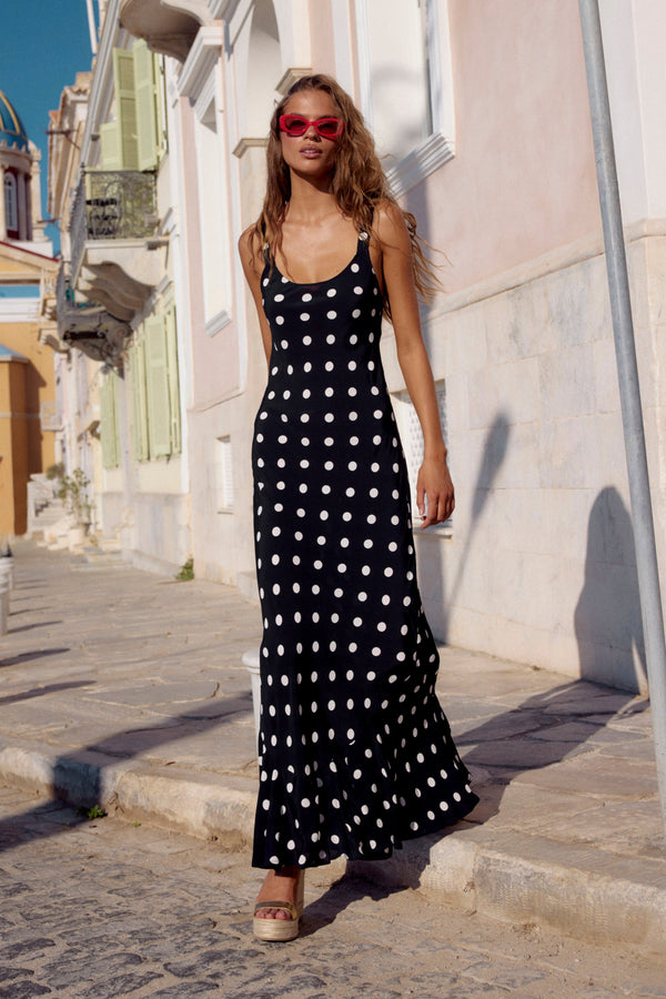 Gia Dress In Pepita