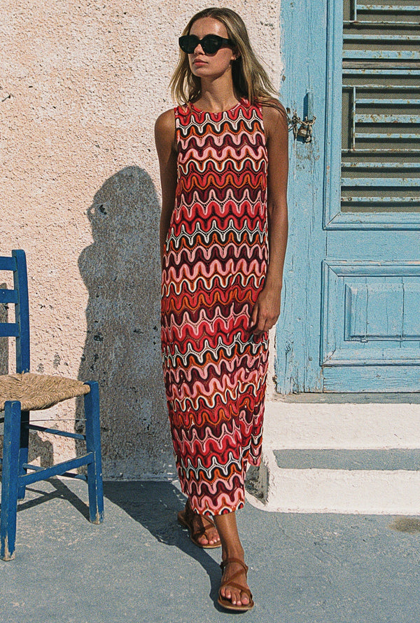 Goldy Dress In Malibu