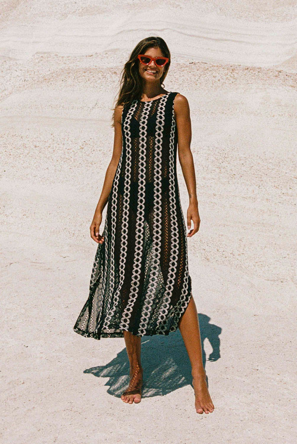 Goldy Dress In Moonlight