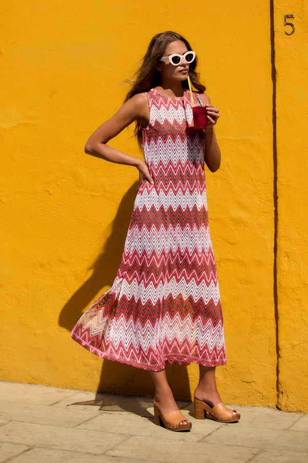 Goldy Dress In Opal