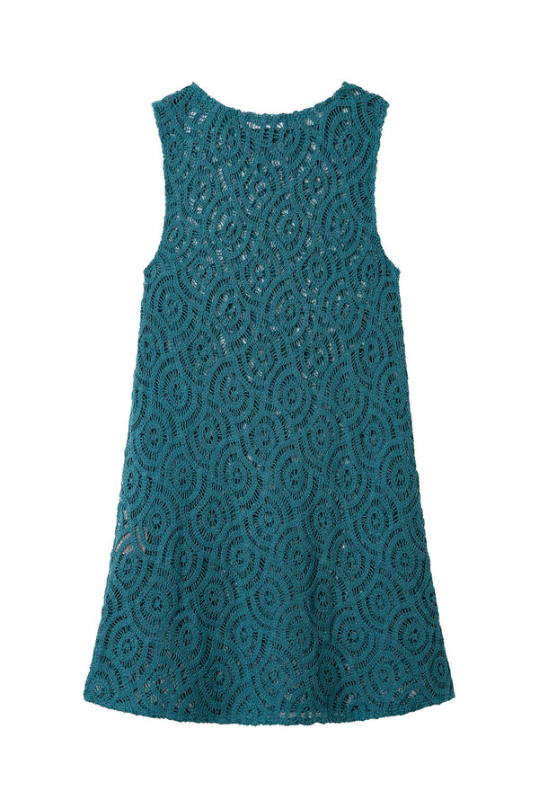 Goldy Mini Dress In Emerald