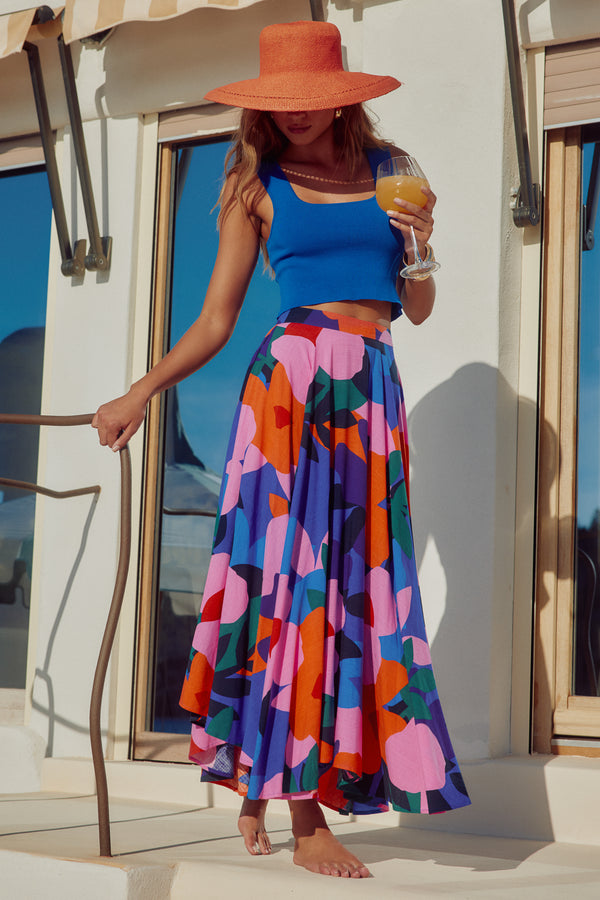 Betty Skirt In Acapulco Blue