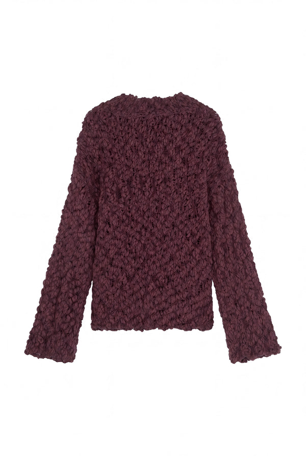 Harper Jumper In Eggplant