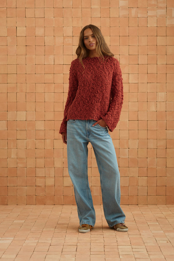Harper Jumper In Rust