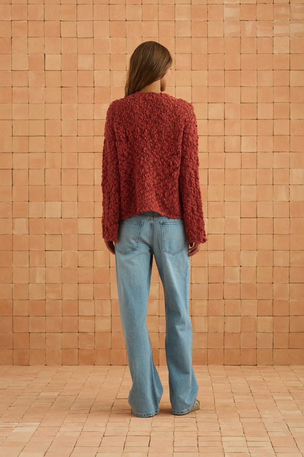 Harper Jumper In Rust