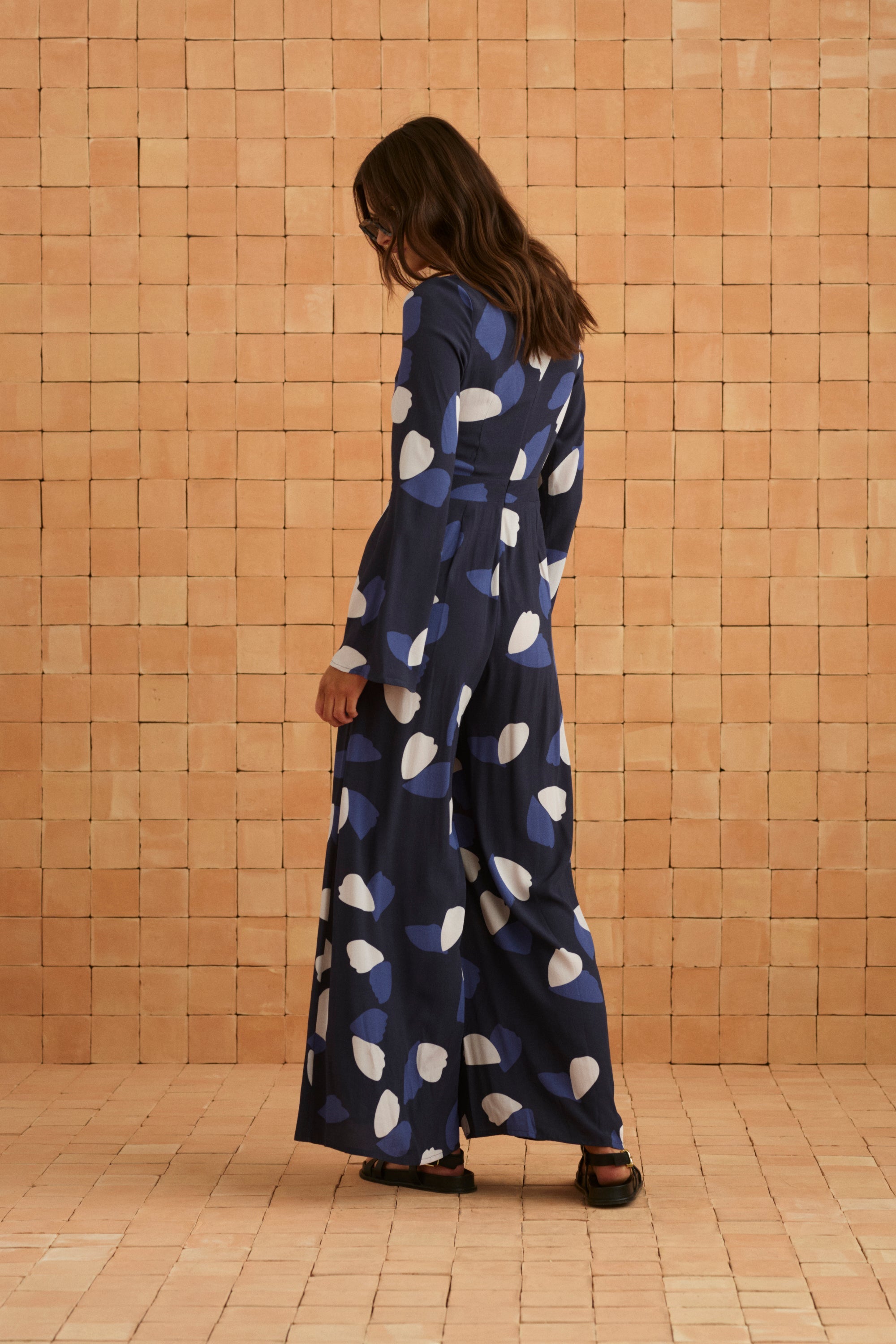 Hazel Jumpsuit In Nigella | Mister Zimi