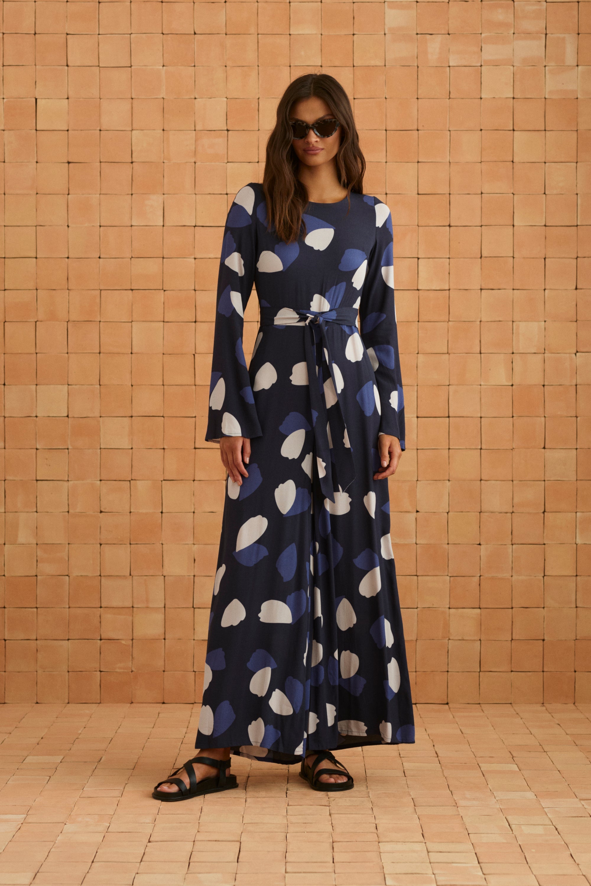 Hazel Jumpsuit In Nigella | Mister Zimi