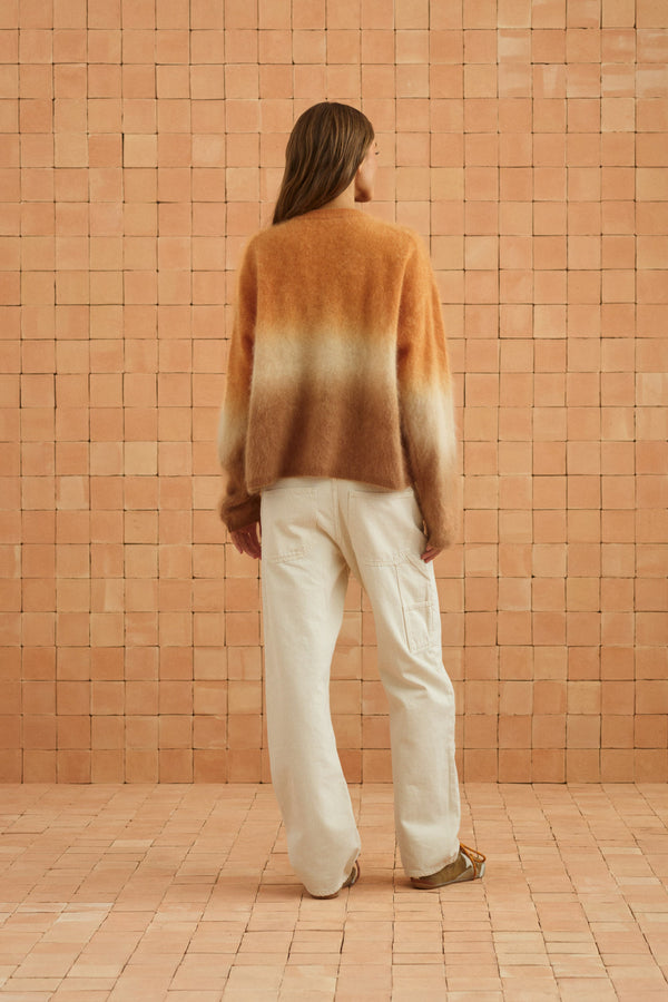 Honey Jumper In Caramel Ombre