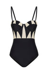 Honey One Piece In Noir Palm