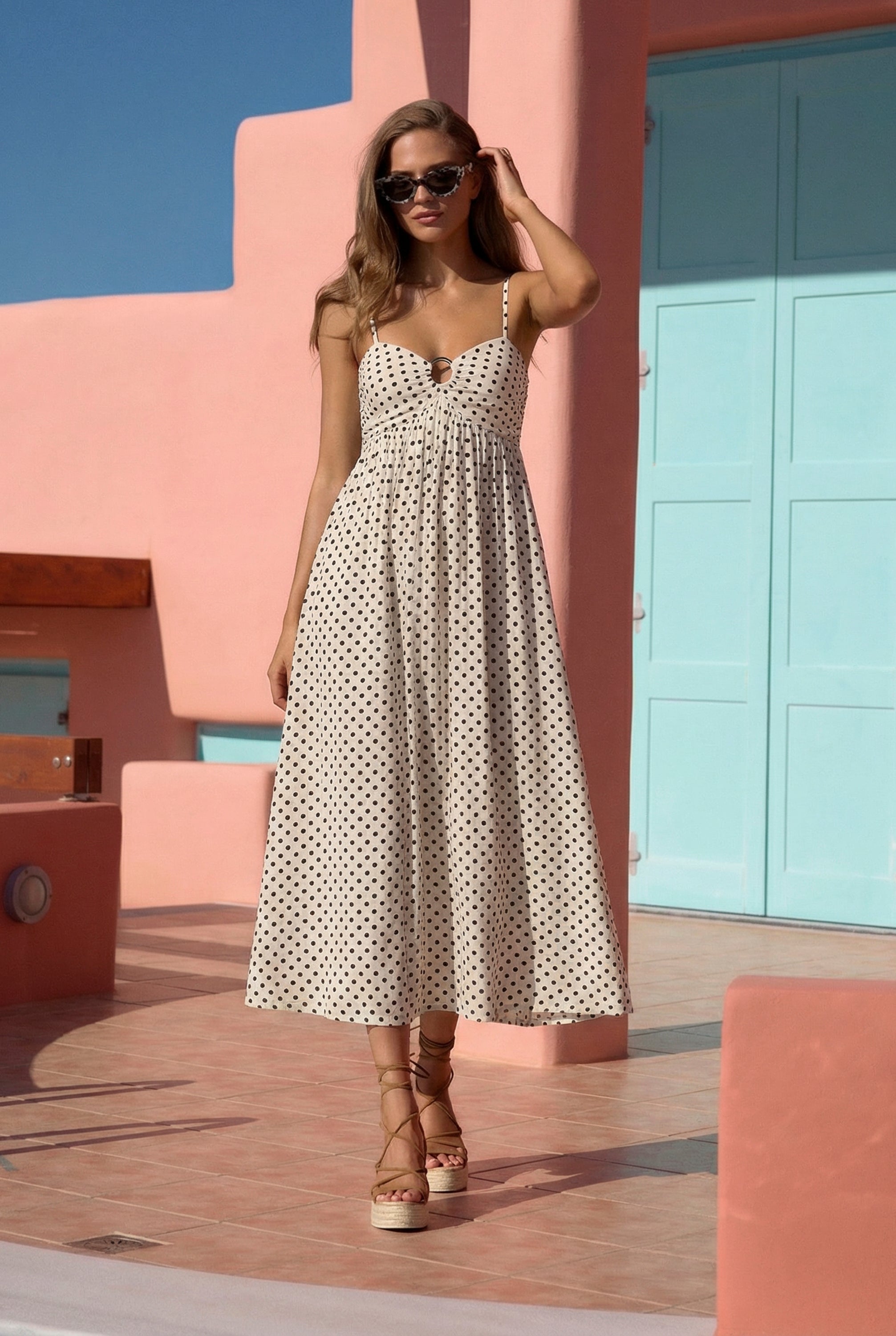 Hula Dress In Coco Spot 16 AU / 12 US Hula Dress In Coco Spot 16 AU / 12 US