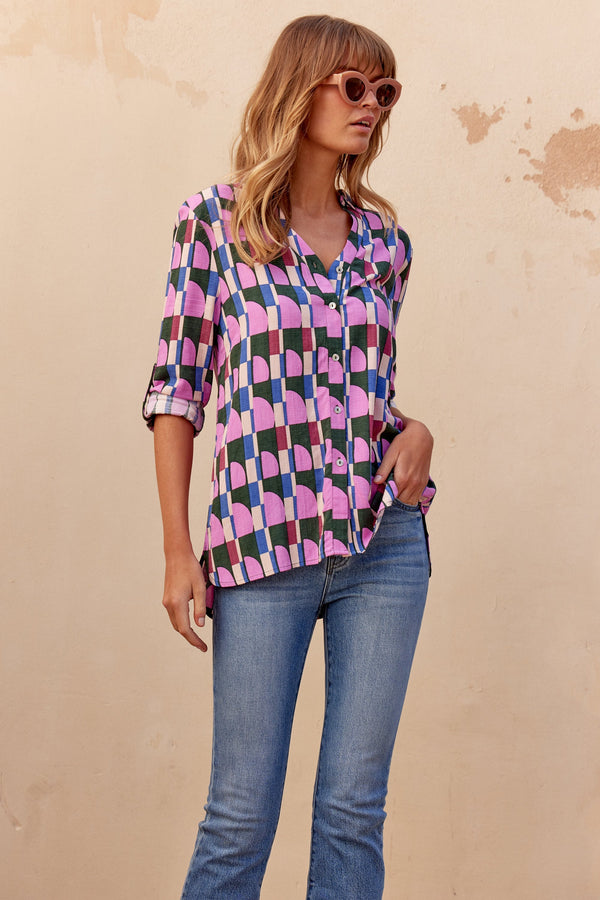 Phoebe Shirt In Soller