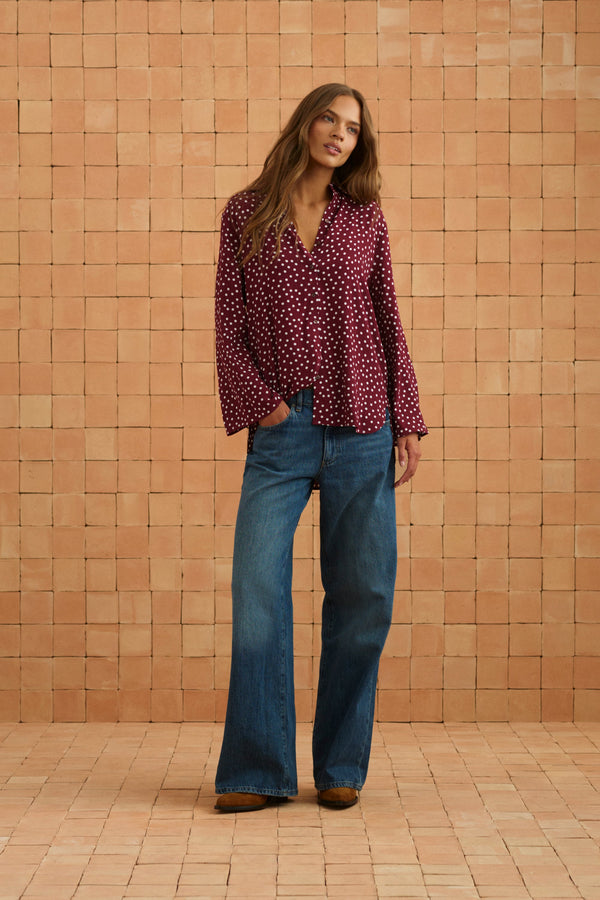 Ingrid Shirt In Dusty