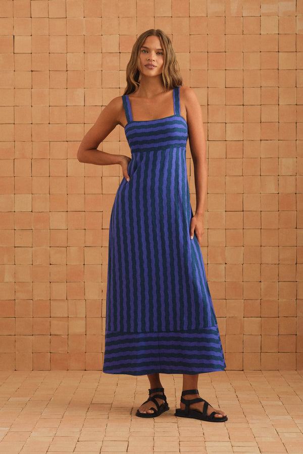 Iris Dress In Melon
