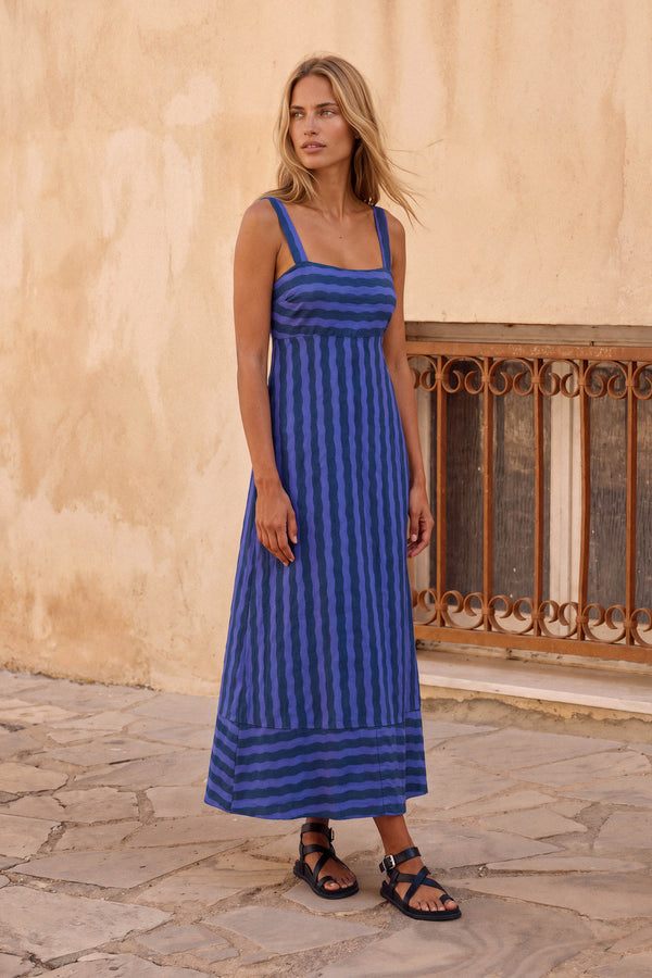 Iris Dress In Melon