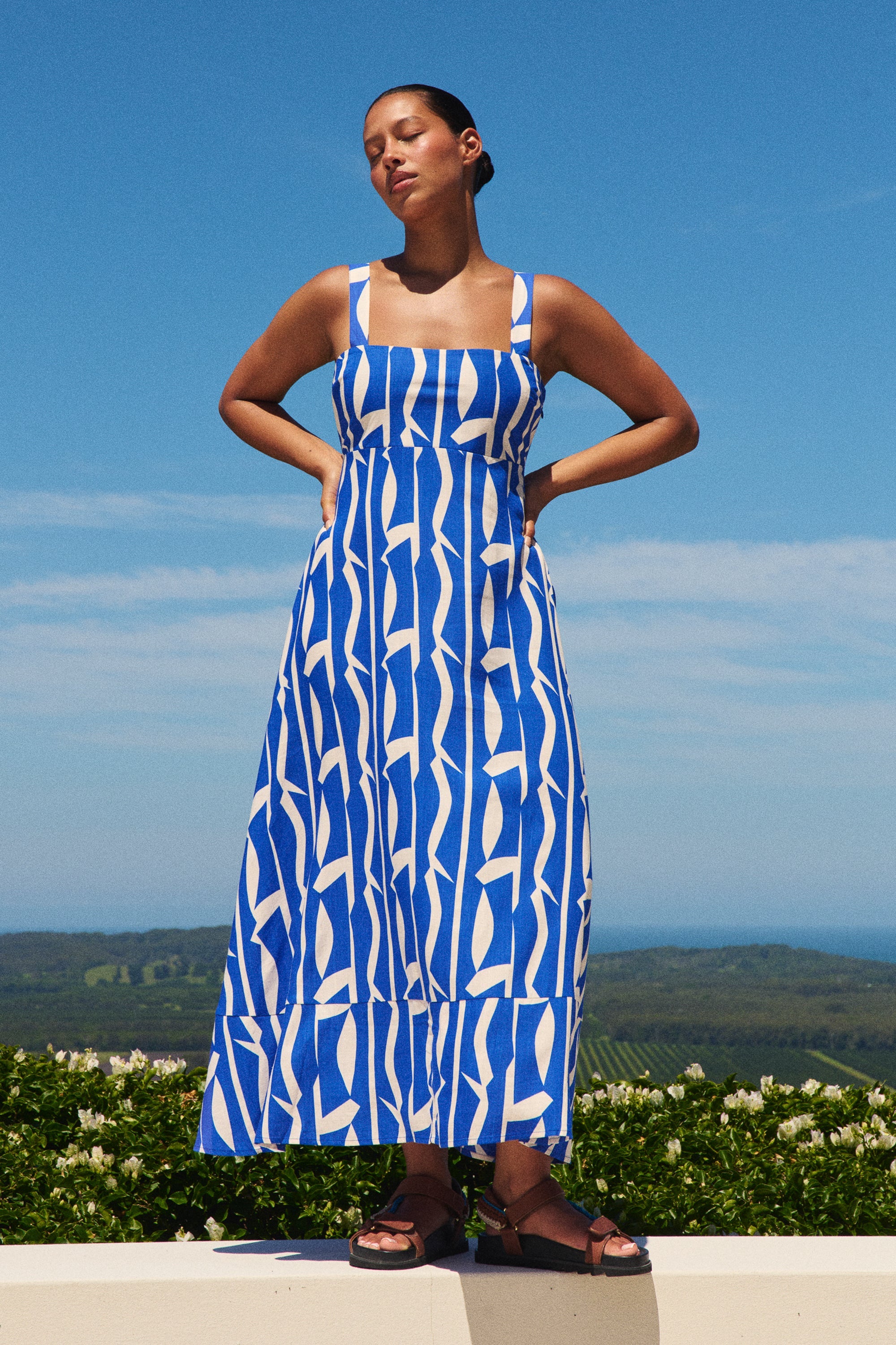 Iris Dress In Positano – Mister Zimi